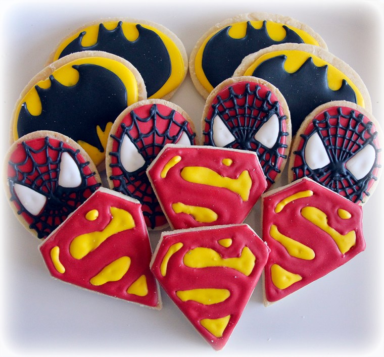SUPERHEROS COOKIES