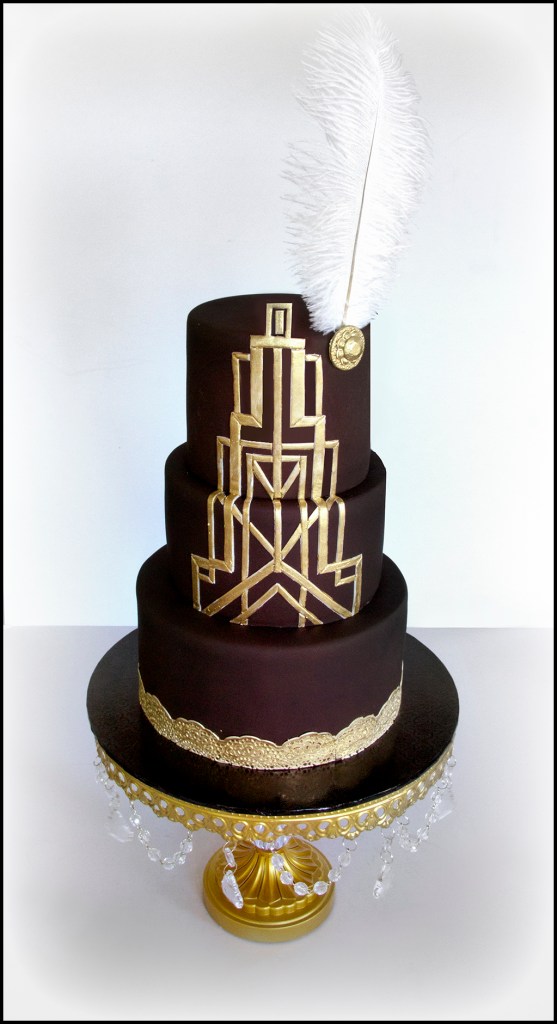 Great Gatsby Cake