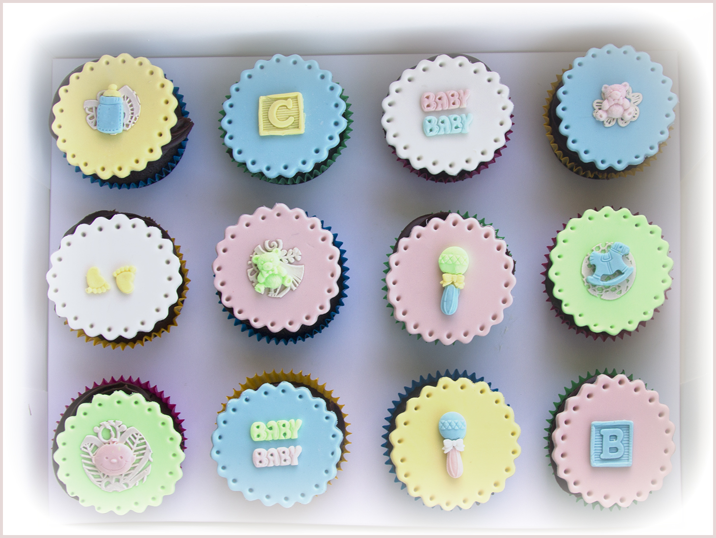 Baby Shower Cupcakes